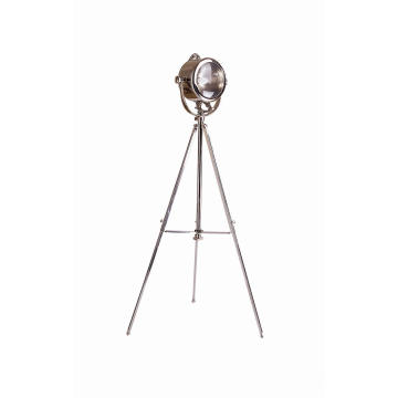 Chrome Project Tripod Floor Lamps